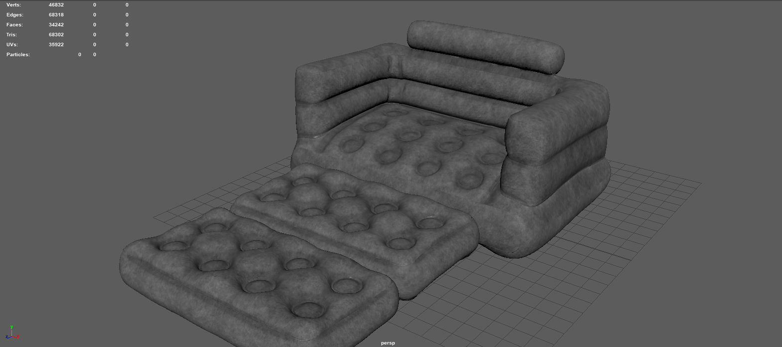 TRANSFORMER SOFA  3D model_9