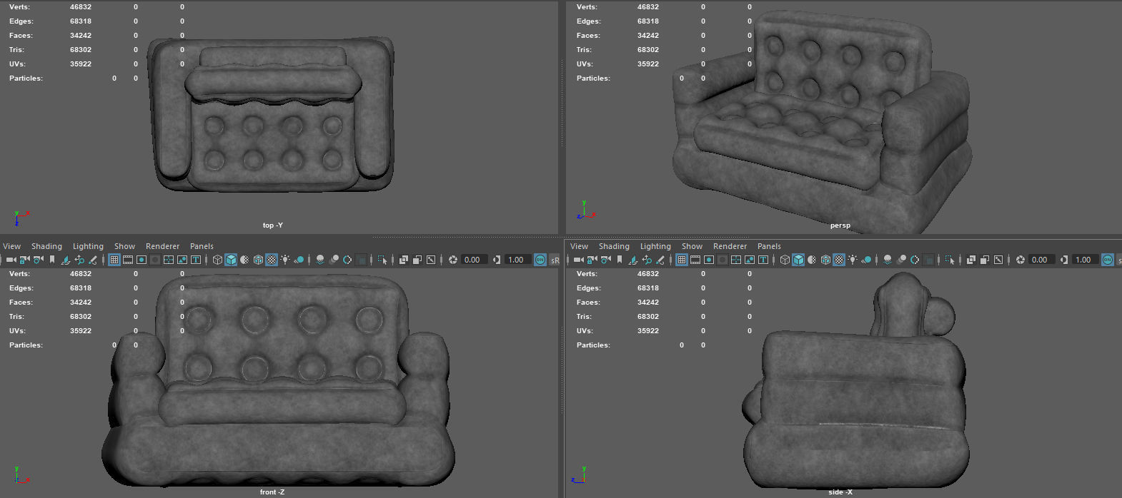 TRANSFORMER SOFA  3D model_16
