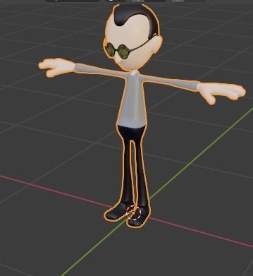 Cartoon starter 3D model_2