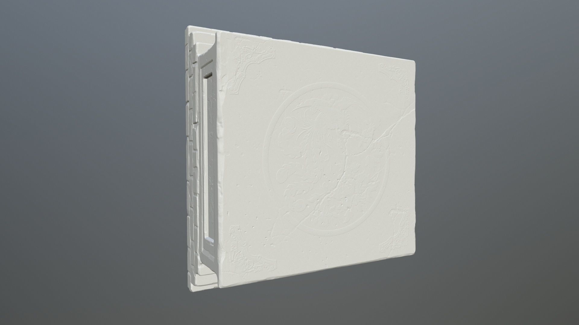 base 4 tombstone 3D print model_7