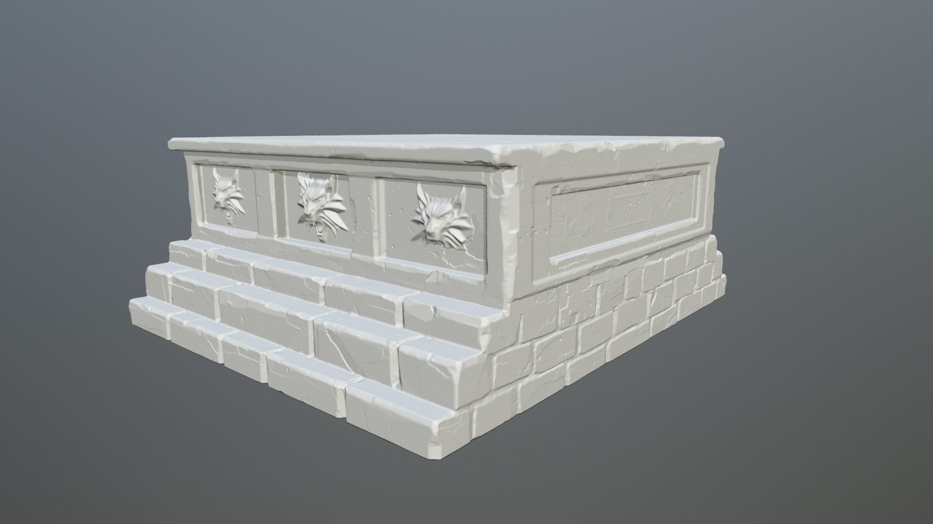 base 4 tombstone 3D print model_6