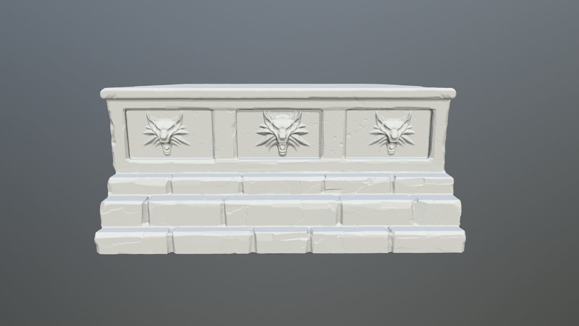 base 4 tombstone 3D print model_3
