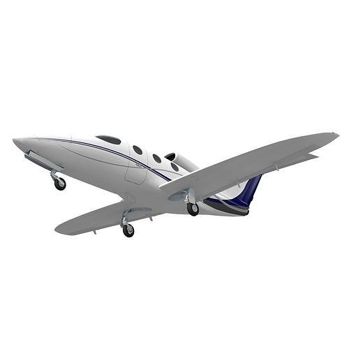 Epic Victory Jet Aircraft 3D model