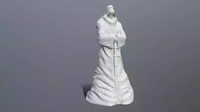 statue 4 of woman in dress