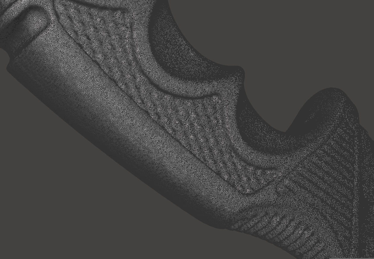 Real Karambit Knife Replica 3D Scan 3D print model_7