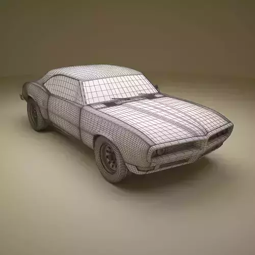 Car Base Mesh 3D model