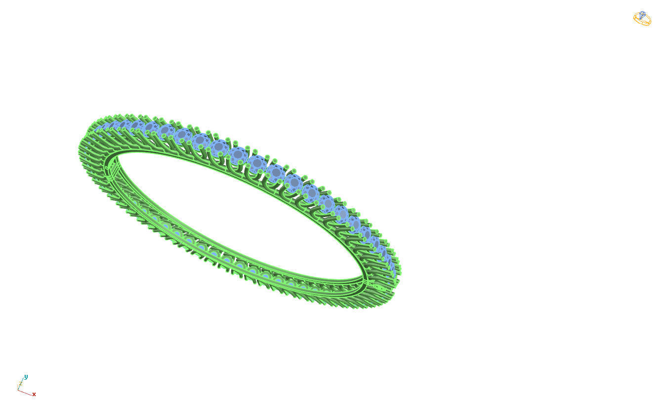 Diamond Bengal  3D print model_3