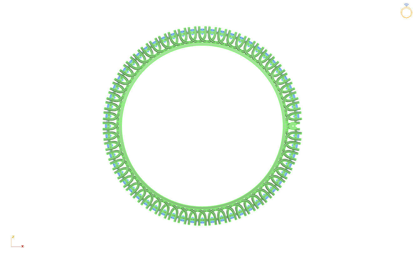 Diamond Bengal  3D print model_1