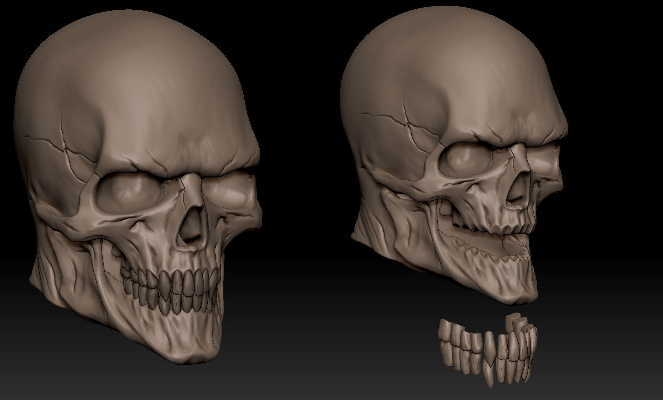 Scullhead Sculpt 3D model_13