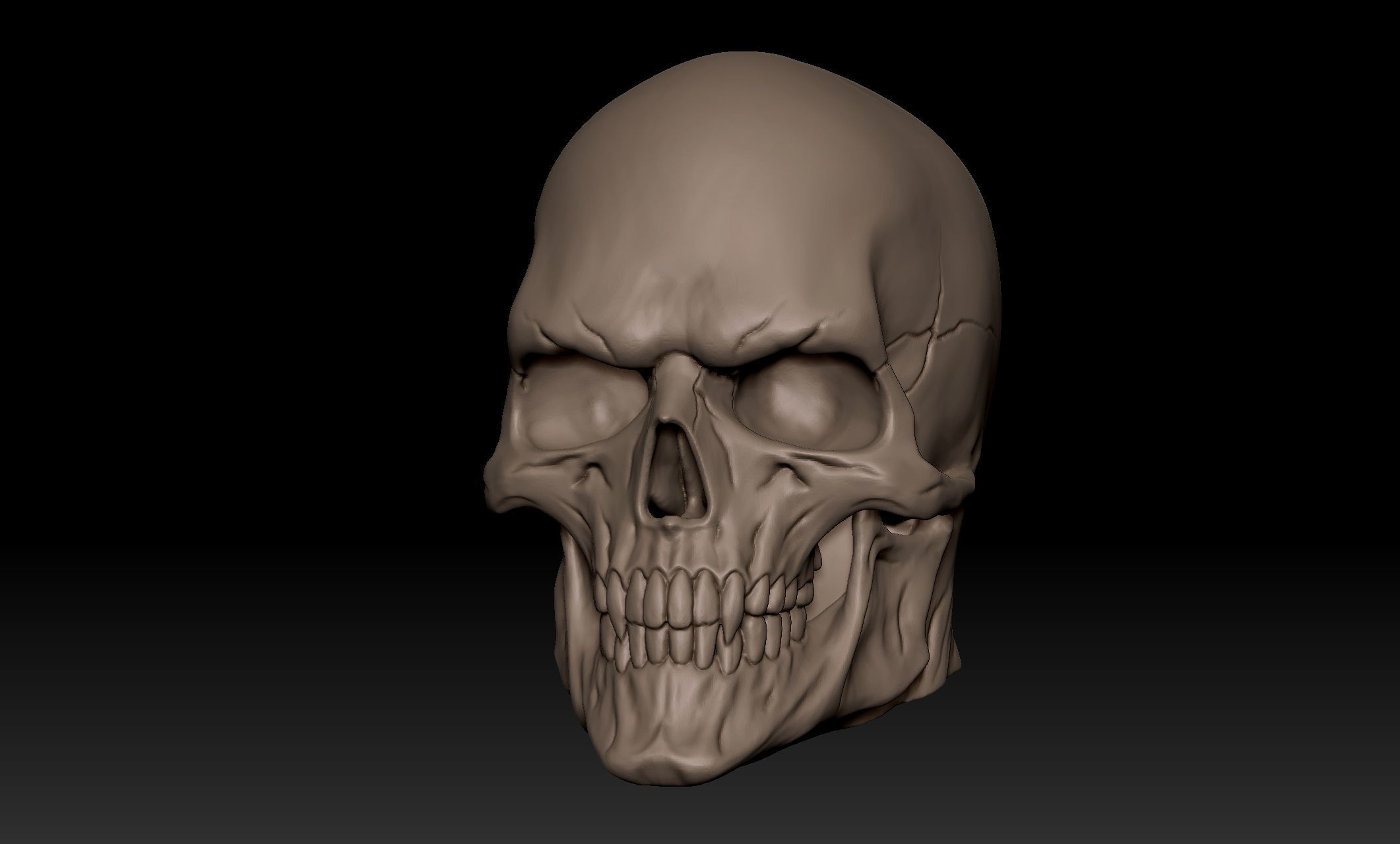 Scullhead Sculpt 3D model_9