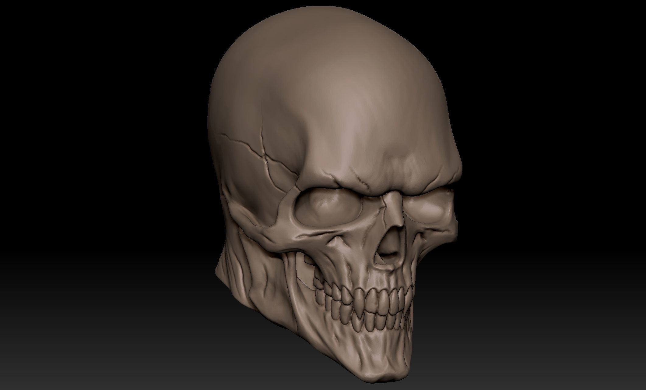 Scullhead Sculpt 3D model_2