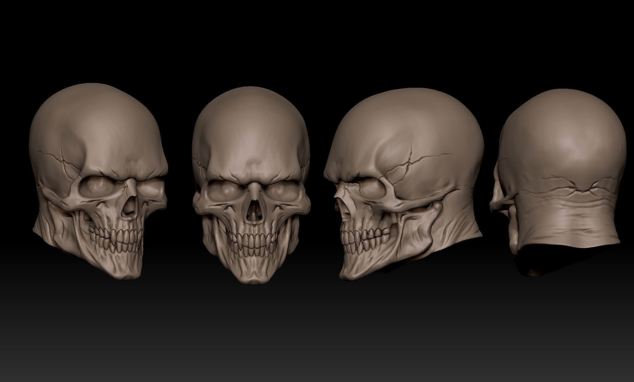 Scullhead Sculpt 3D model_1