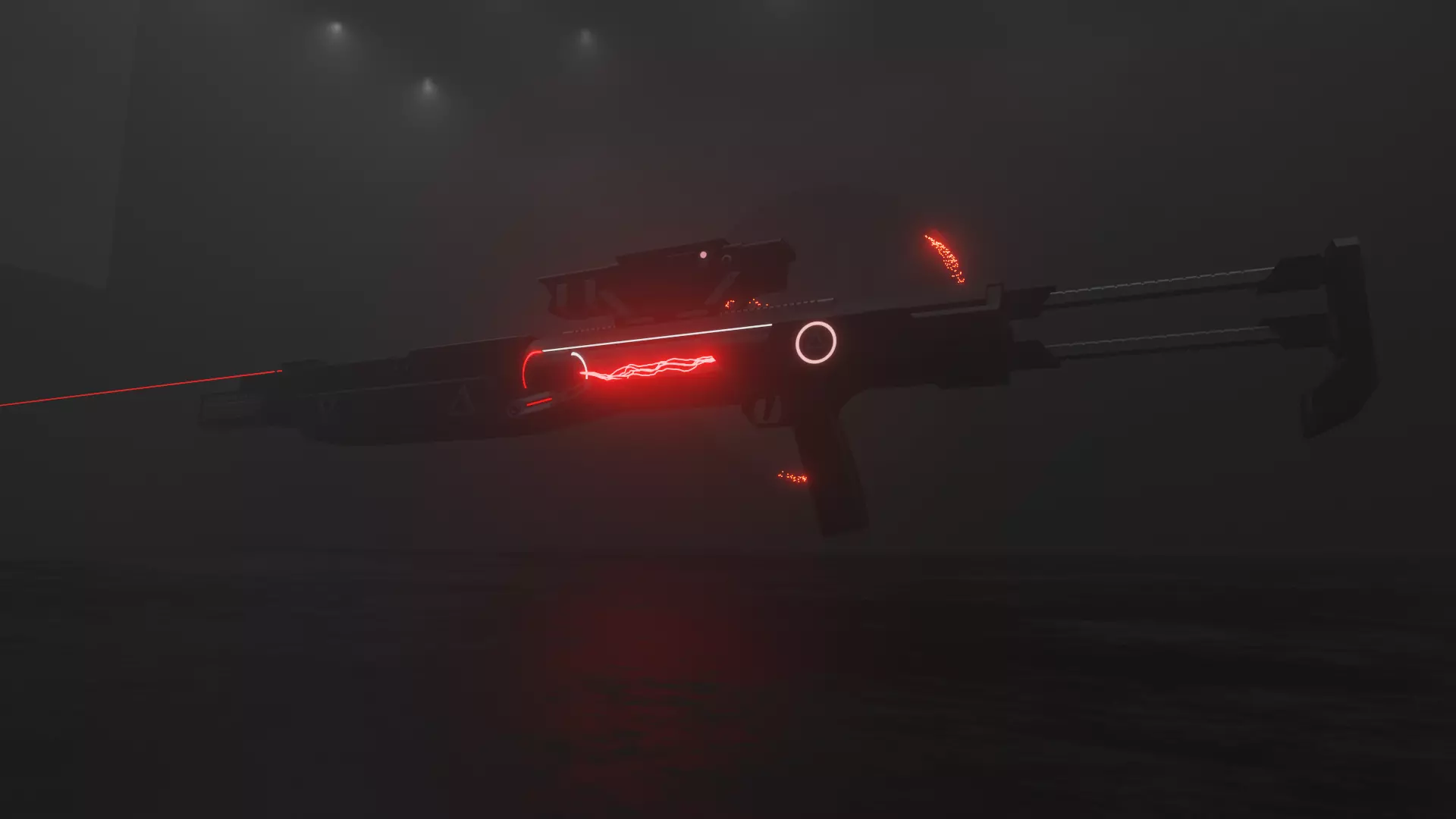 Sci Fi energy weapon 3D model