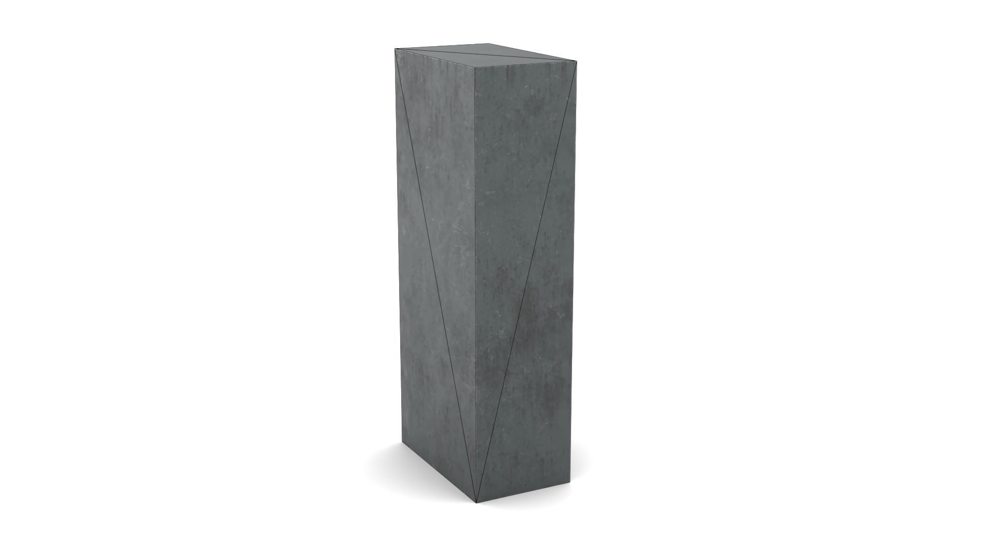 Filing Cabinet Low-poly 3D model_11