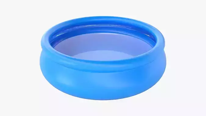 Family inflatable water pool 3D model