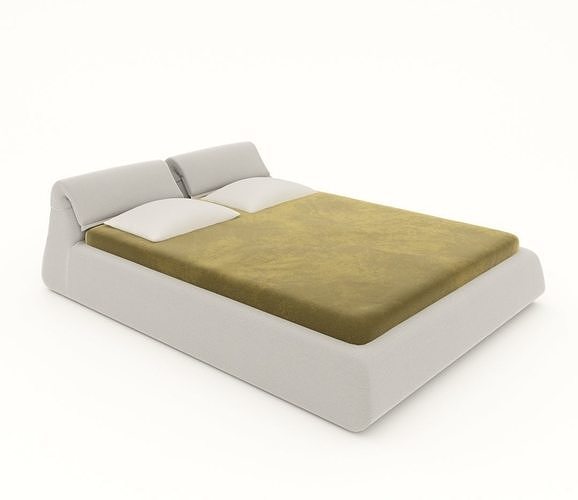 highlands bed 3D model