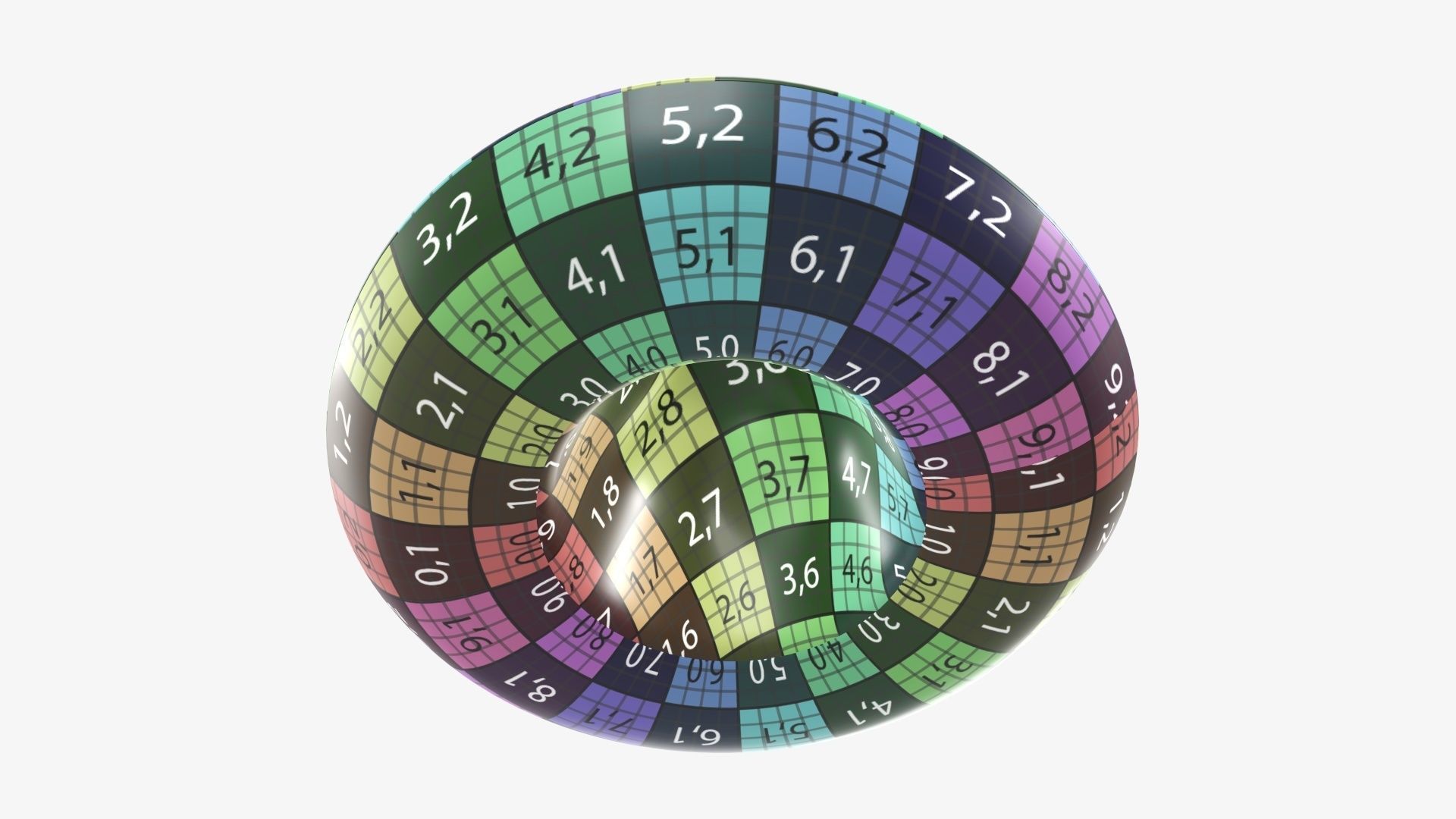 Sombrero Mexican hat 3D model_11