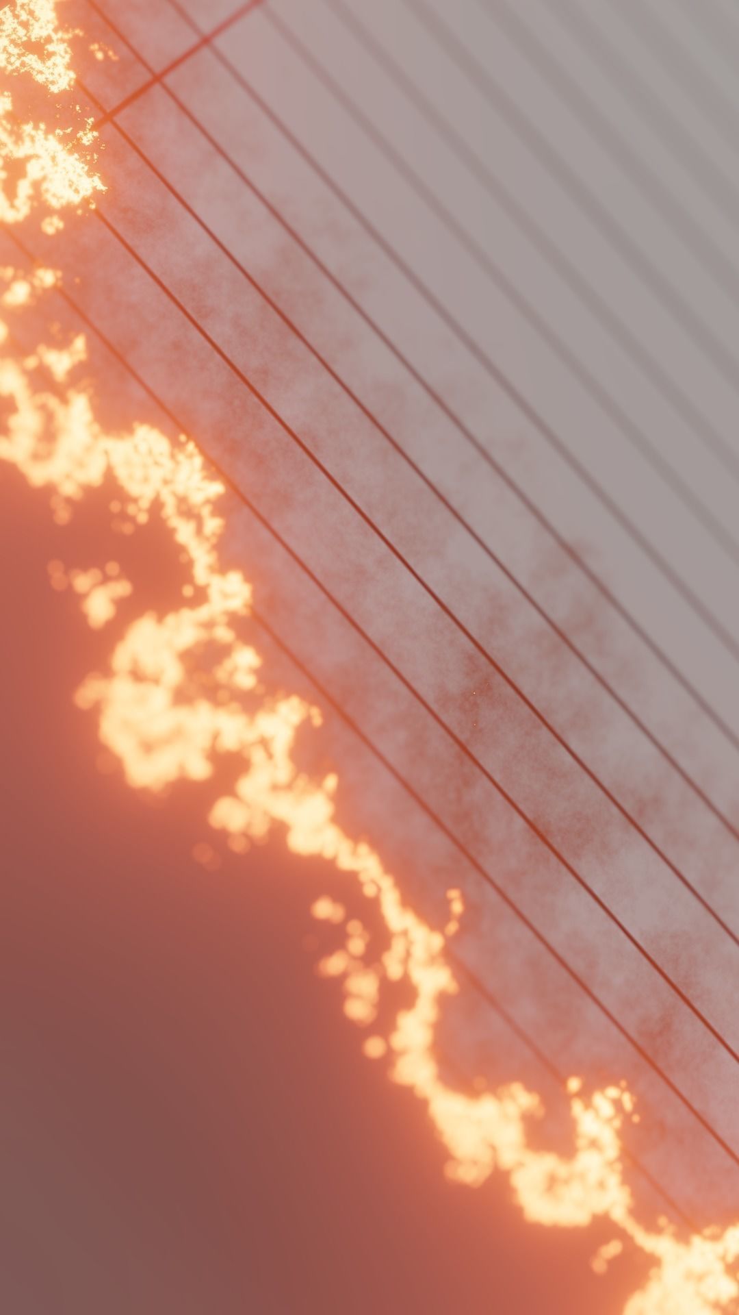 Burning Paper Free 3D model_1