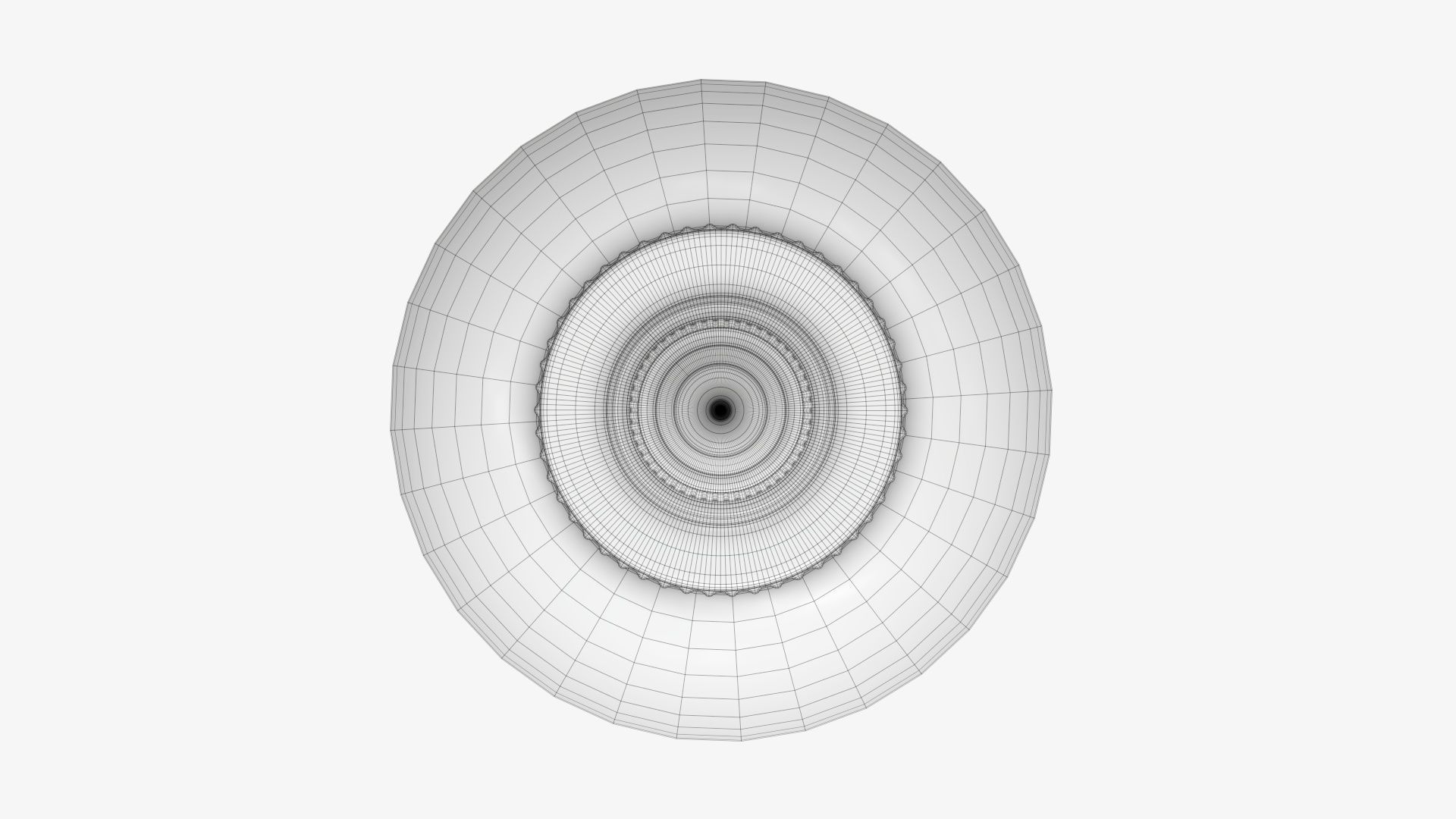 Dropper plastic bottle mockup 3D model_9