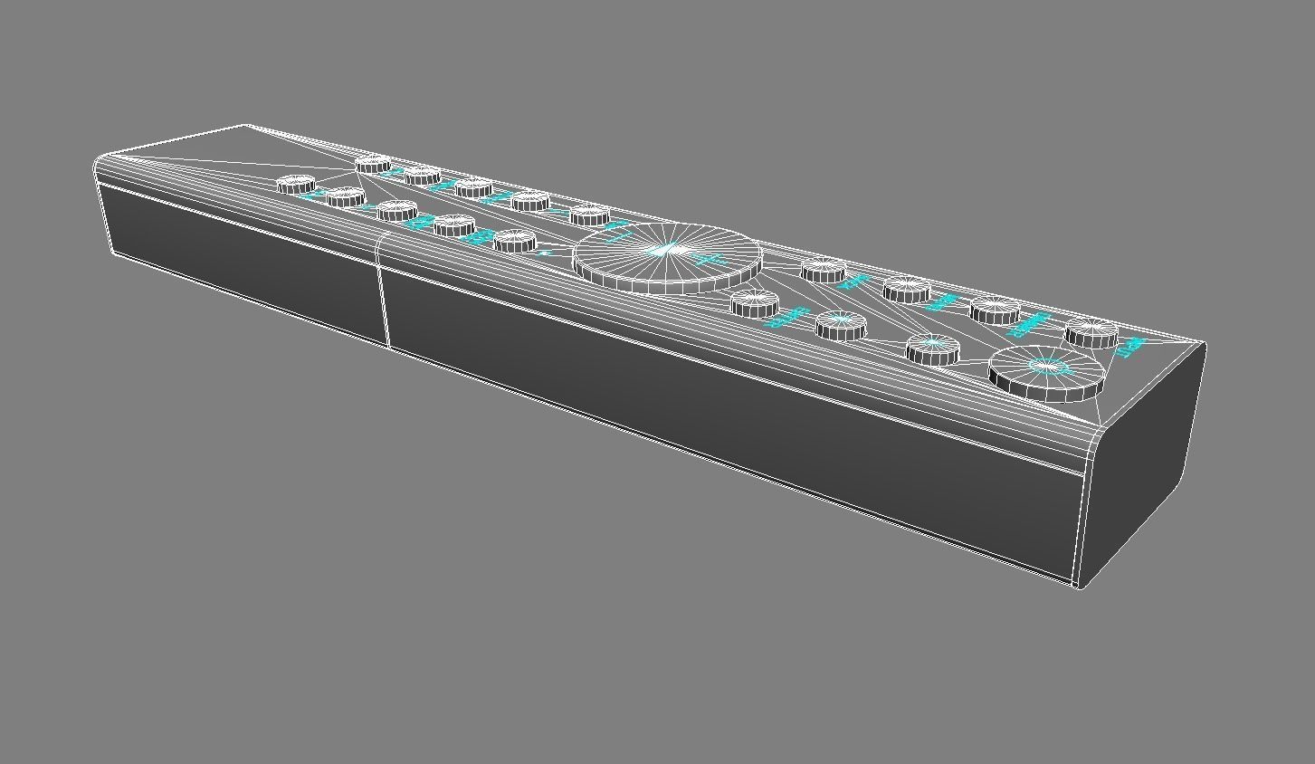 Remote Controller 3D Model Low-poly 3D model_17