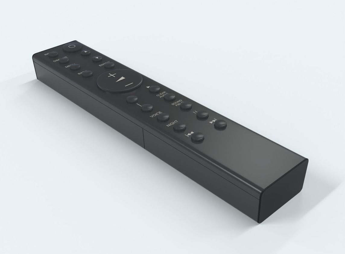 Remote Controller 3D Model Low-poly 3D model_15