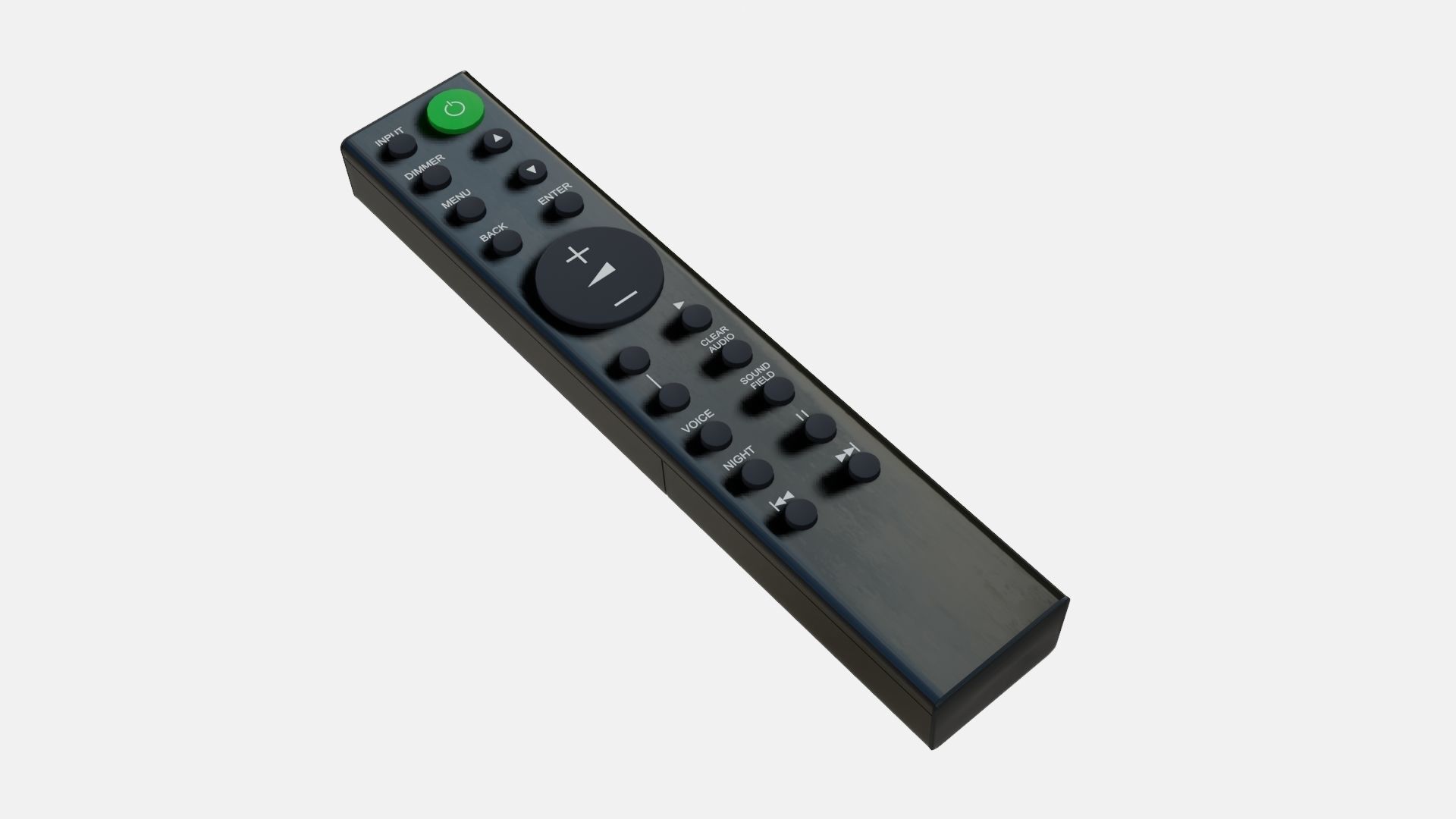 Remote Controller 3D Model Low-poly 3D model_2