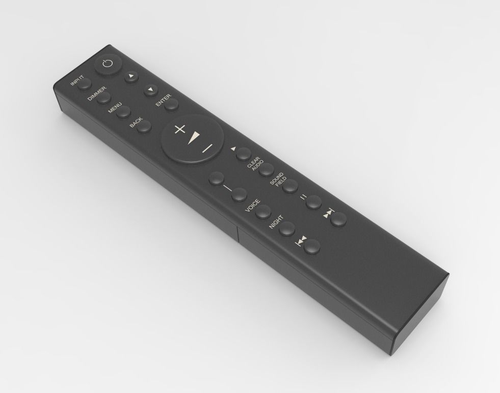 Remote Controller 3D Model Low-poly 3D model_21