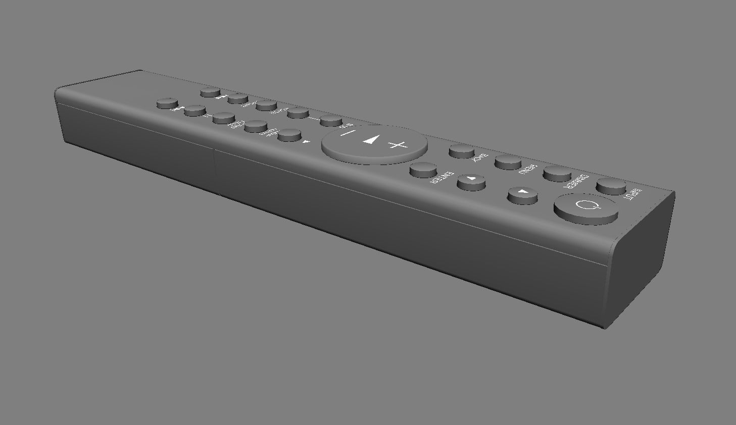 Remote Controller 3D Model Low-poly 3D model_13