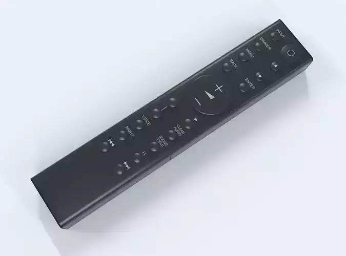 Remote Controller 3D Model