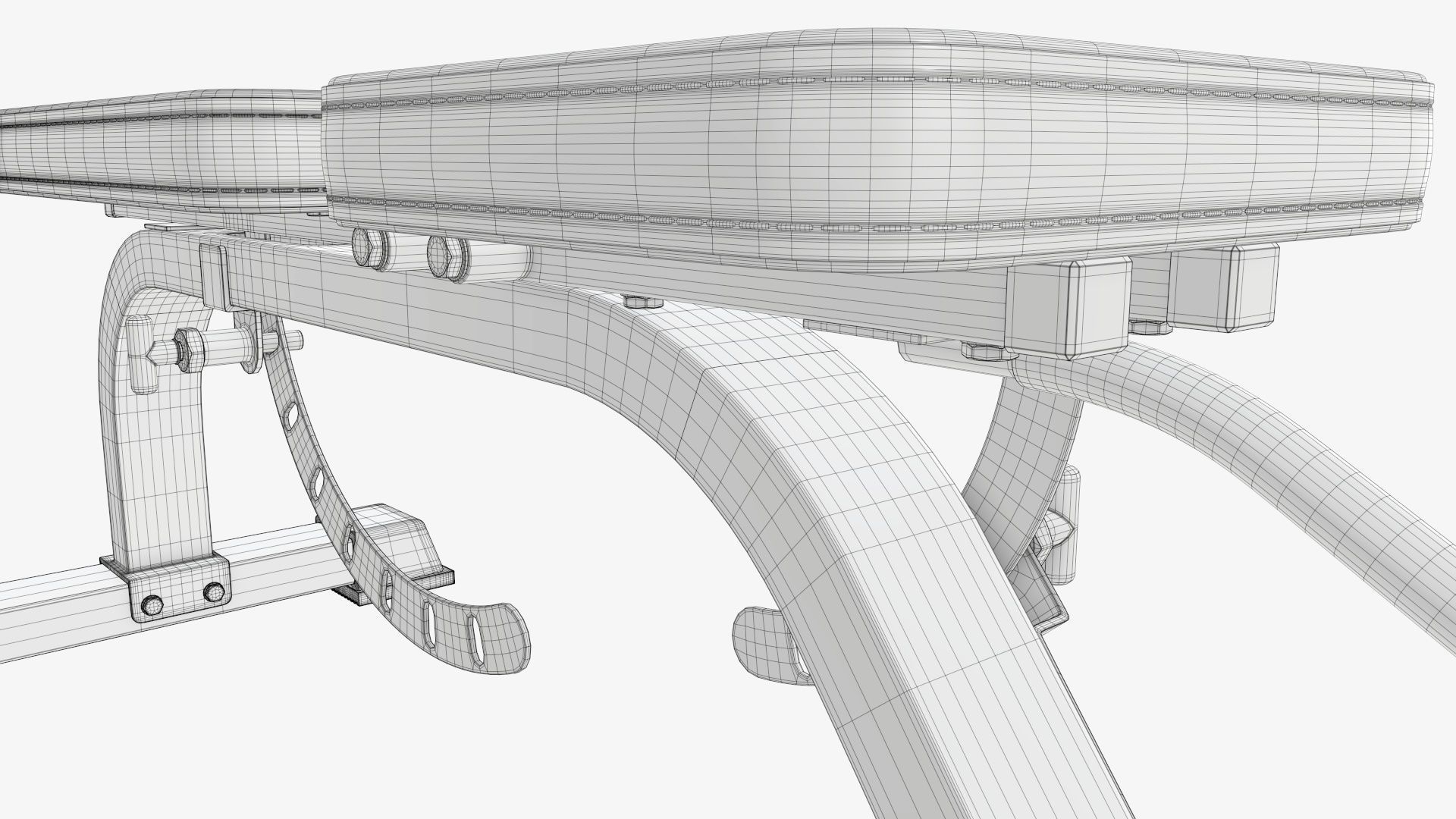 Weight flat bench adjustable 01 3D model_9