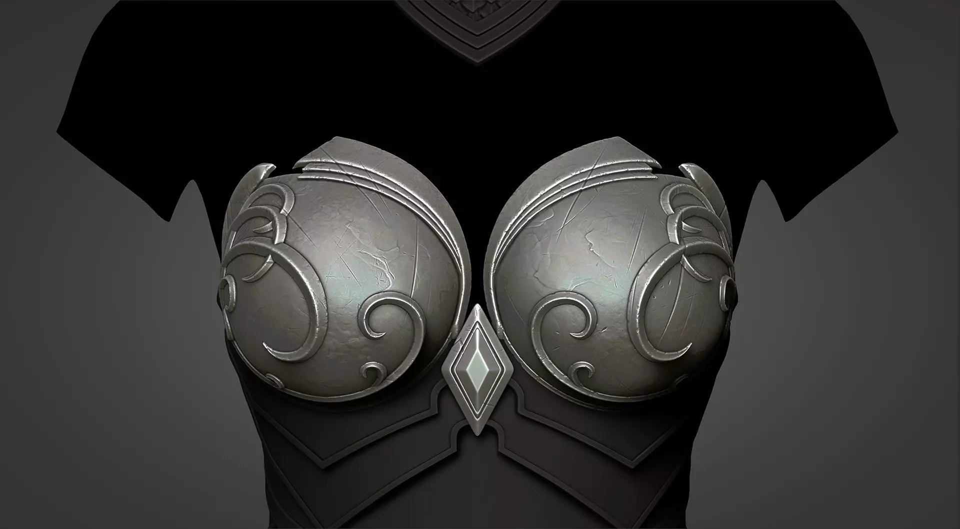 Sylvanas Windrunner - Torso armor 3D print model_0