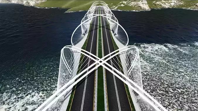 Parametric Futuristic Bridge