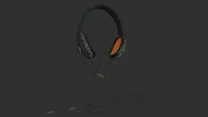 Headphone camouflage headphones