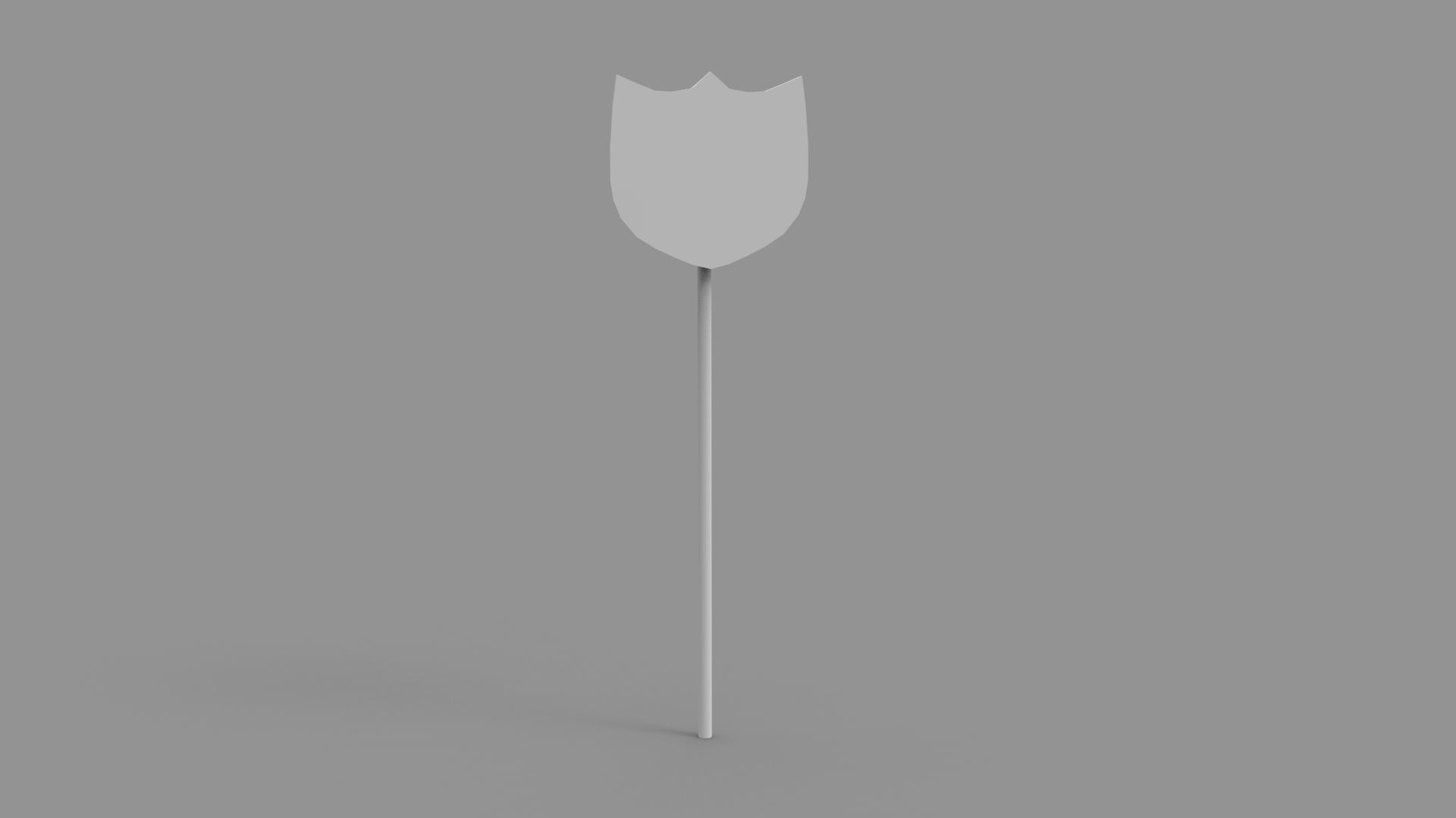 Sign boards Collection 1 Low-poly 3D model_32