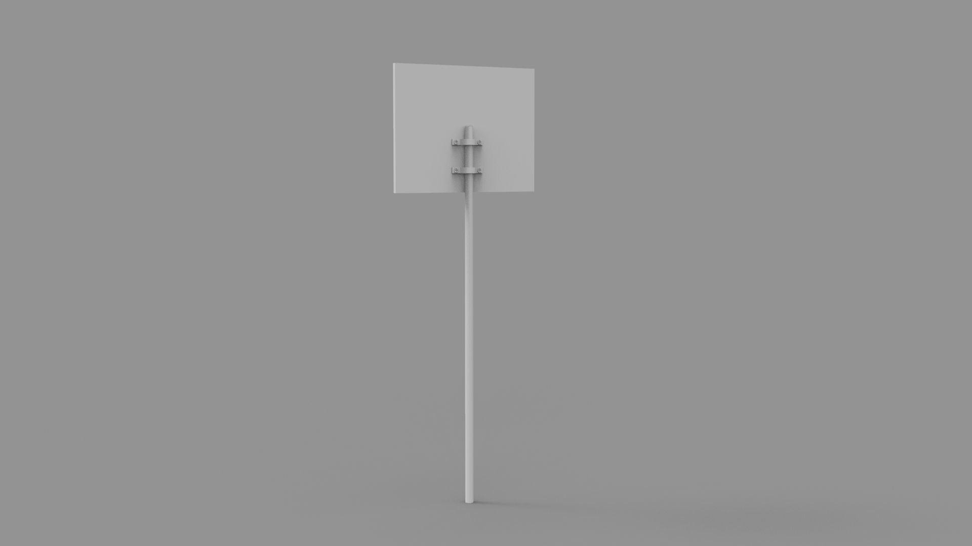 Sign boards Collection 1 Low-poly 3D model_17