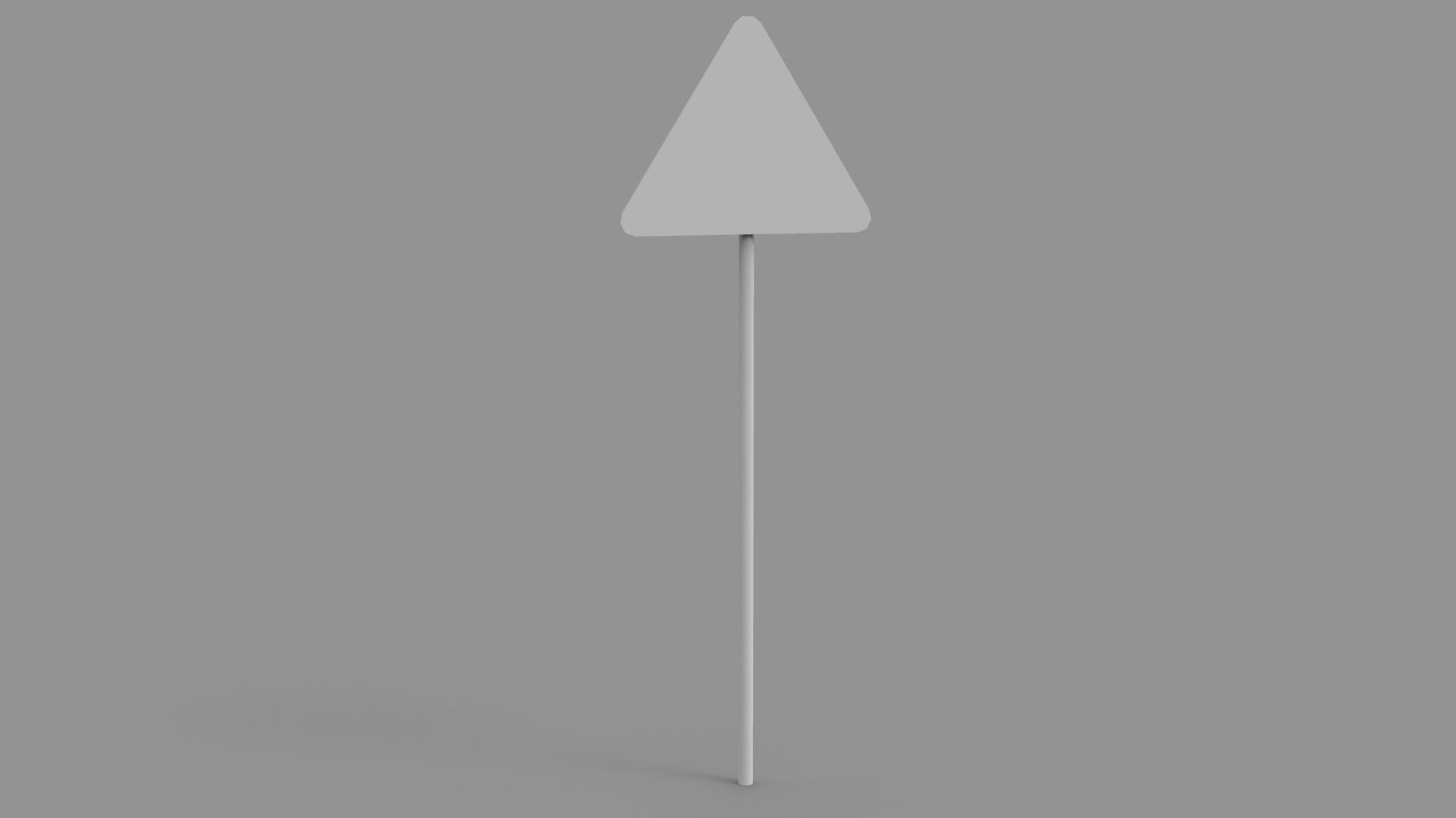 Sign boards Collection 1 Low-poly 3D model_18
