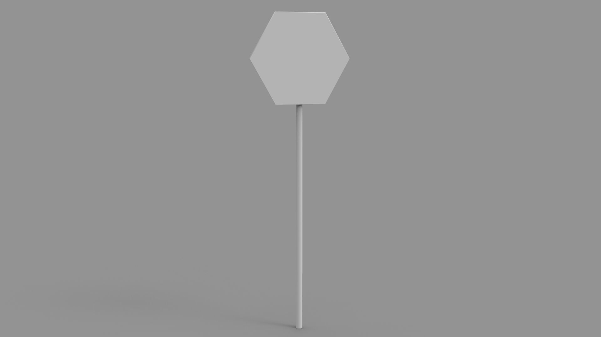 Sign boards Collection 1 Low-poly 3D model_26