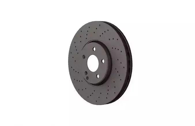 Brembo brake disc 09 A828 11 for Mercedes cars 3D print model