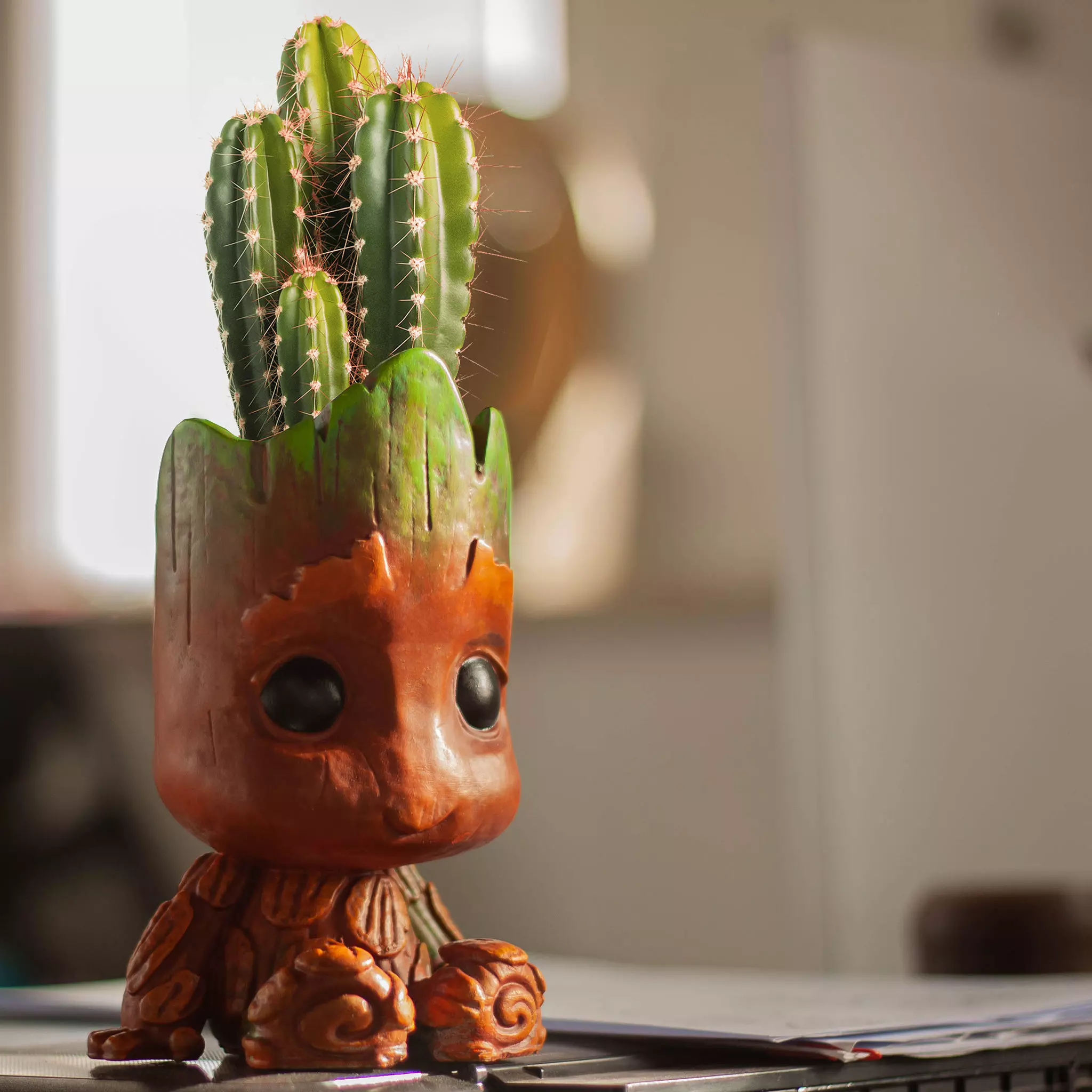 Baby Groot Flower Pot and Pen Holder 3D print model_0