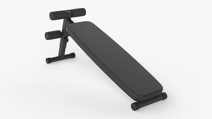 Essential workout bench 3D model
