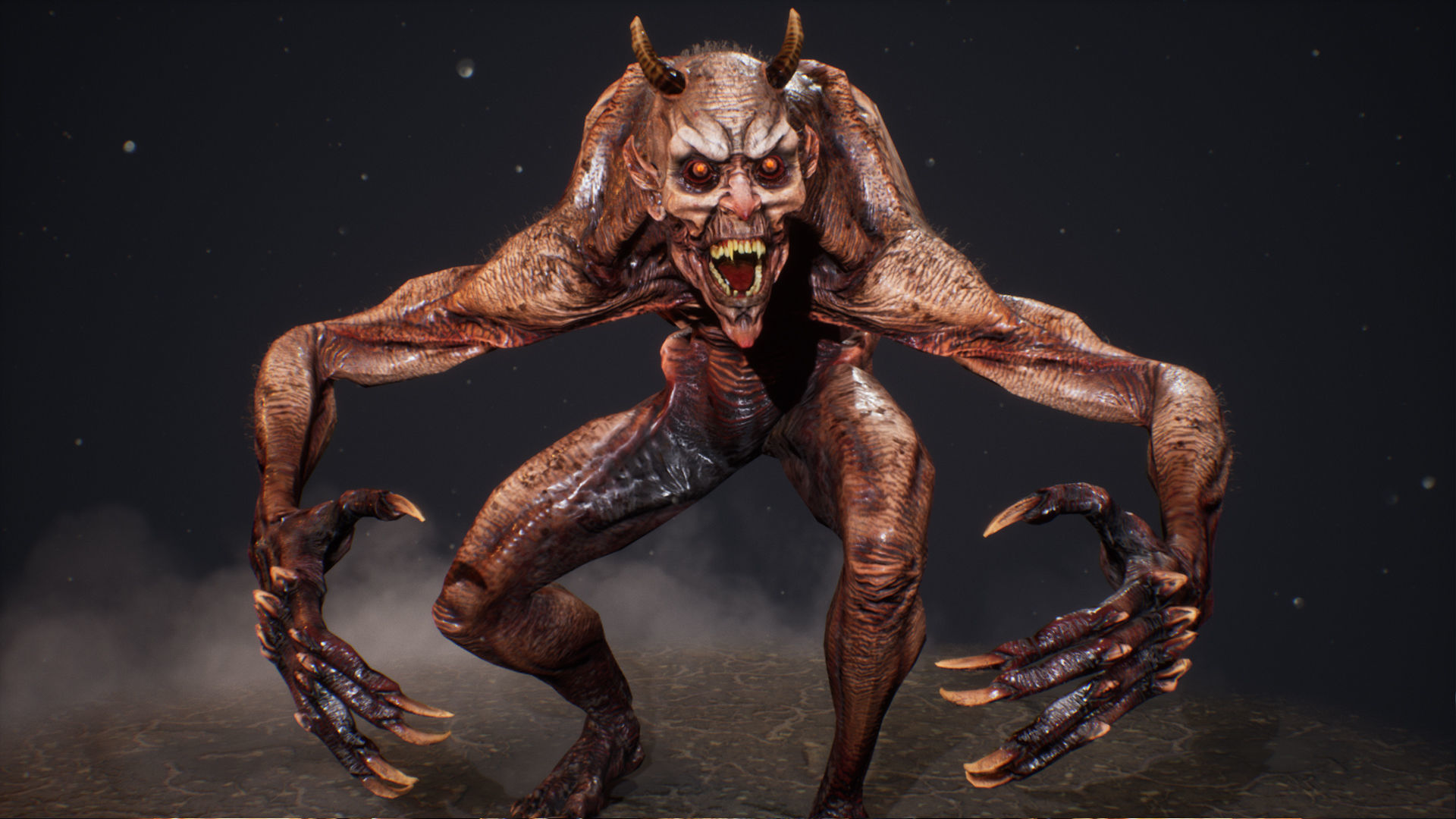 Demons Bundle 2 Low-poly 3D model_39
