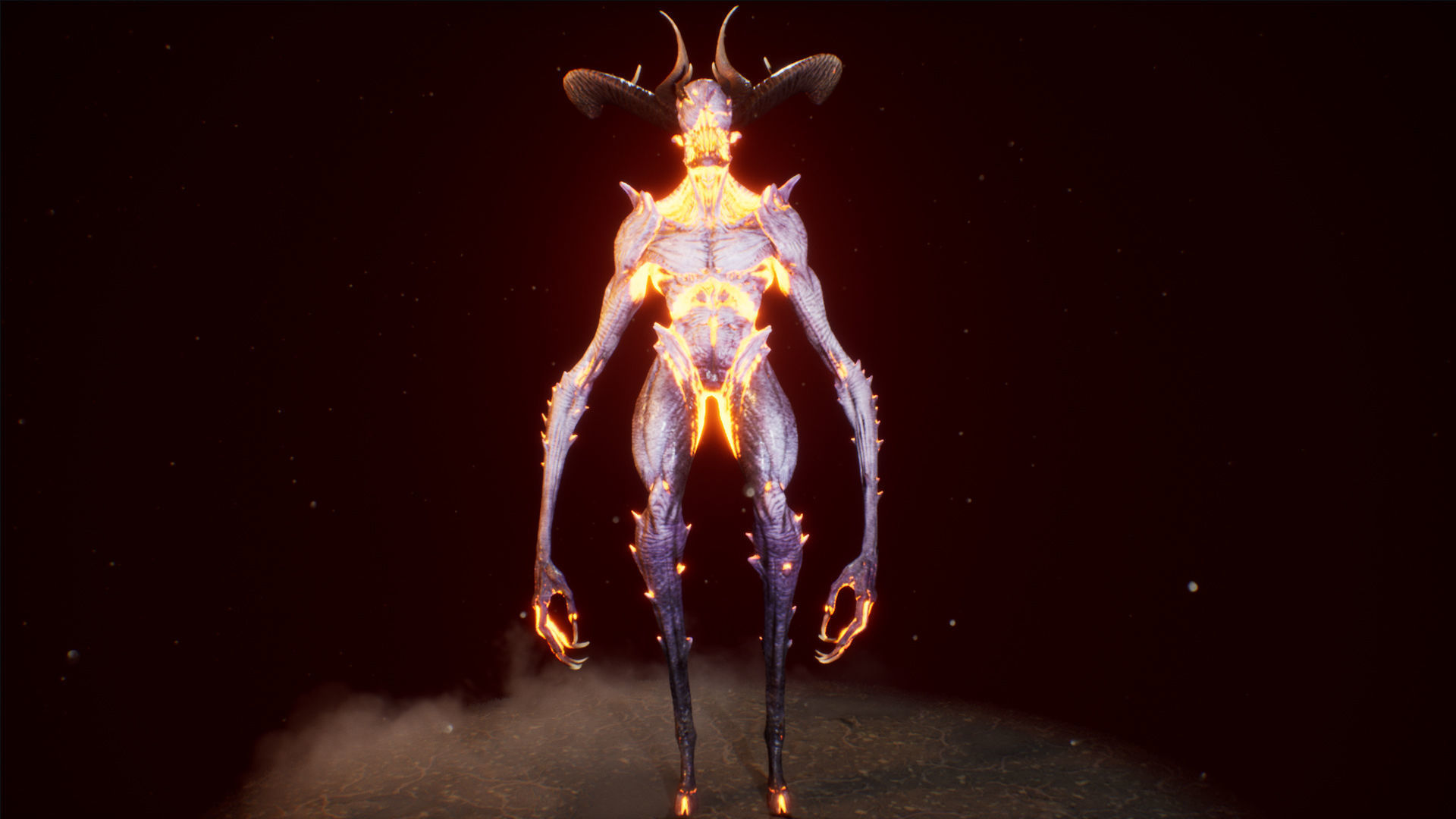 Demons Bundle 2 Low-poly 3D model_16