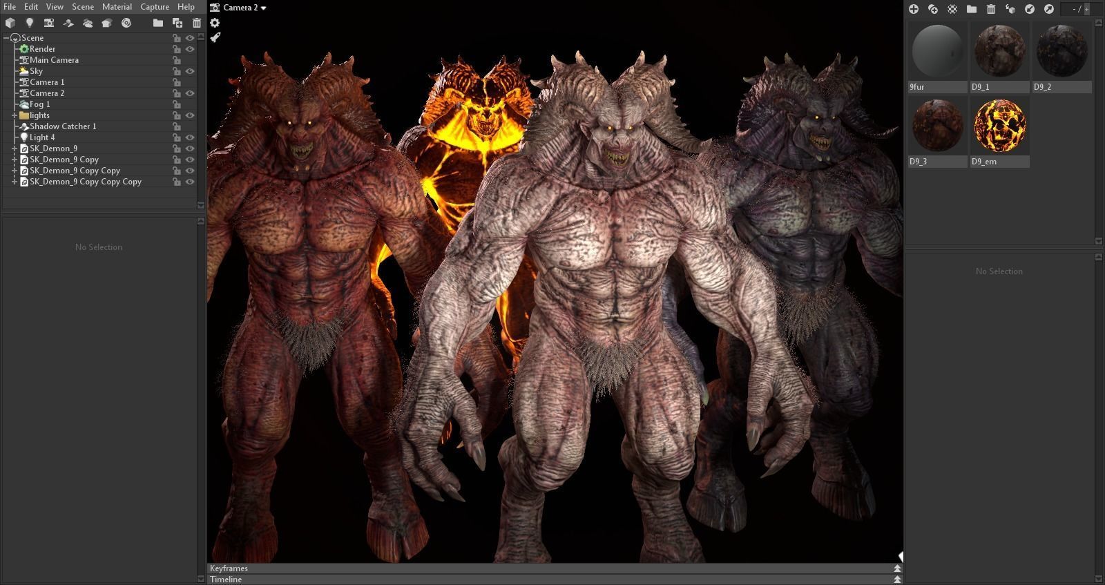 Demons Bundle 2 Low-poly 3D model_66