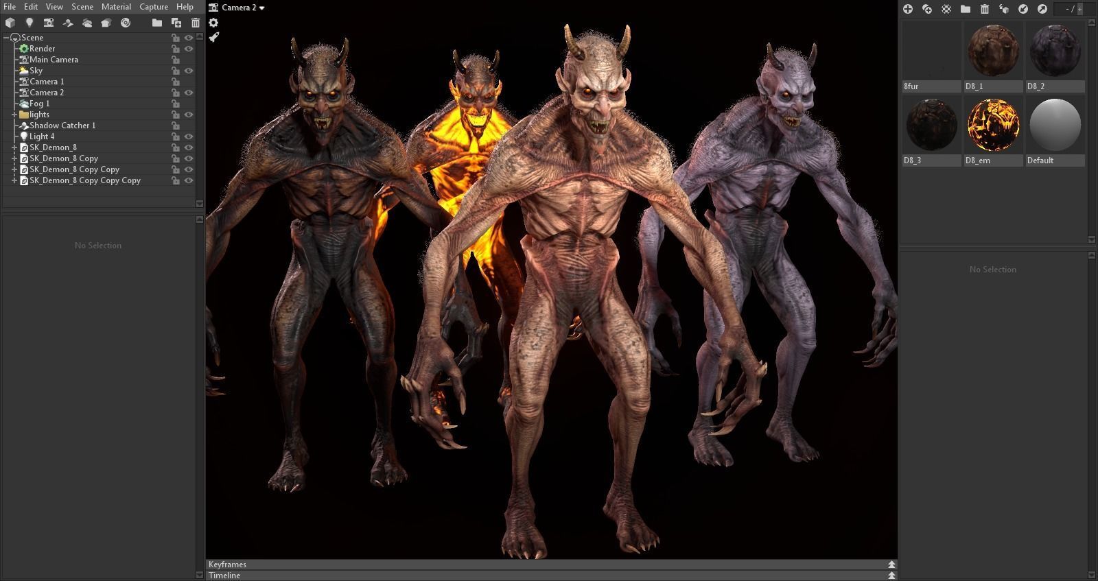 Demons Bundle 2 Low-poly 3D model_51