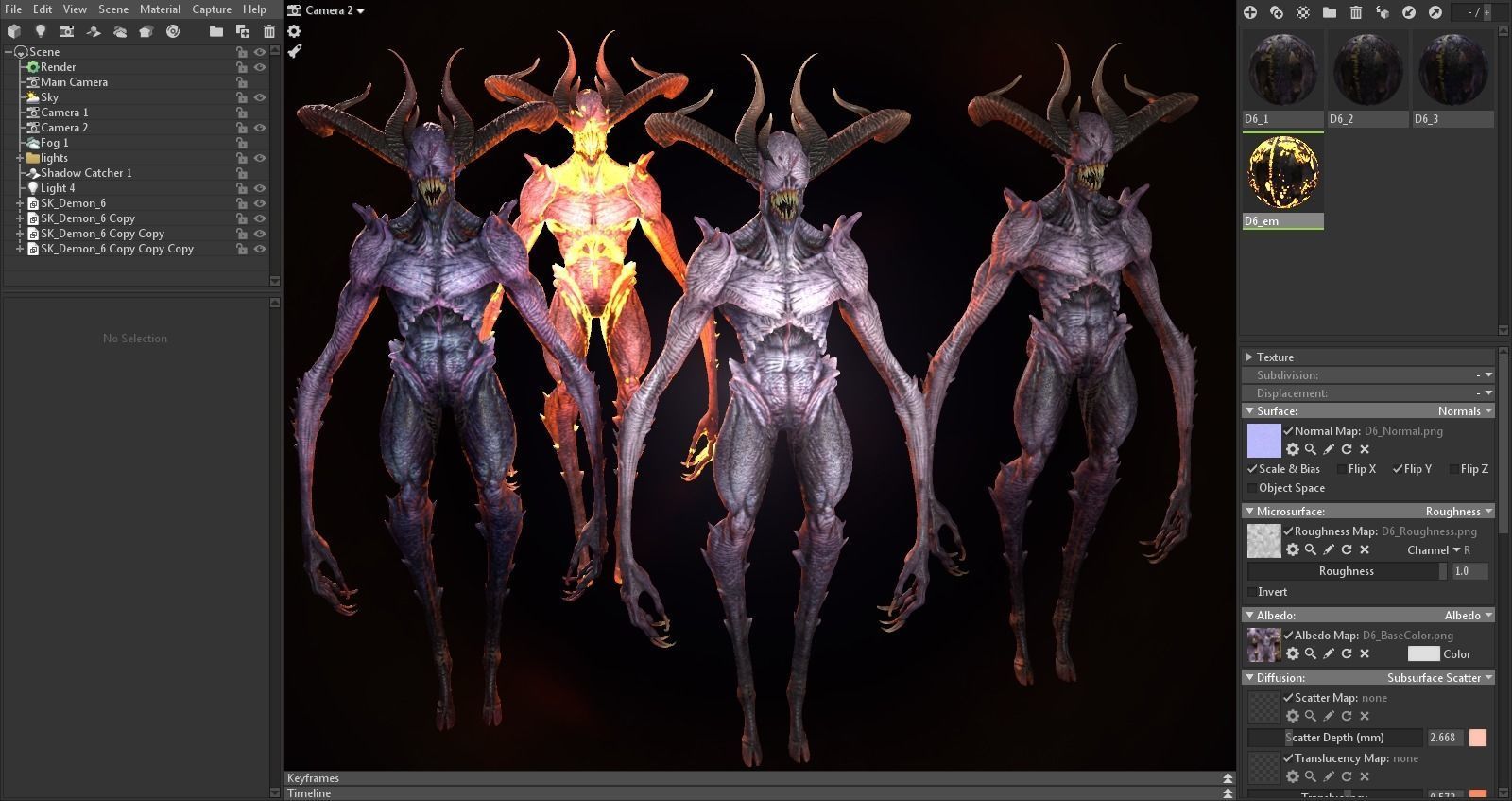 Demons Bundle 2 Low-poly 3D model_24