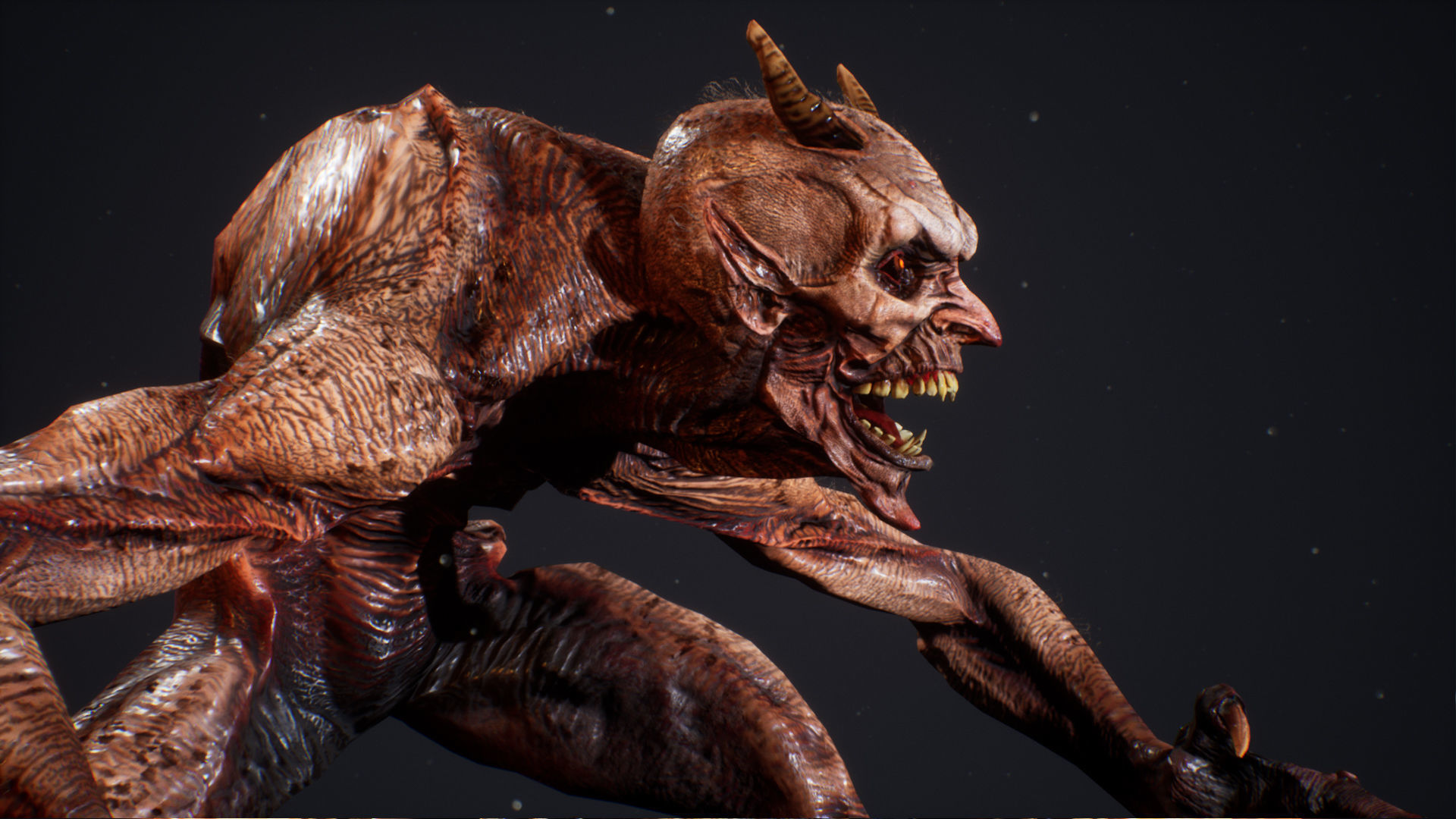 Demons Bundle 2 Low-poly 3D model_46
