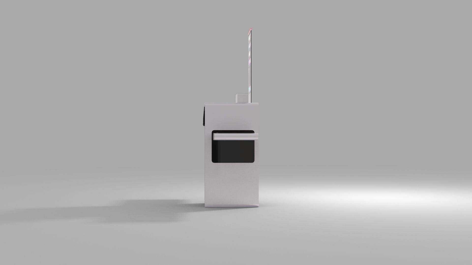 Self checkout design concept 3D model_3