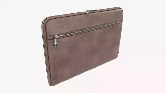 Document leather folder  3D model