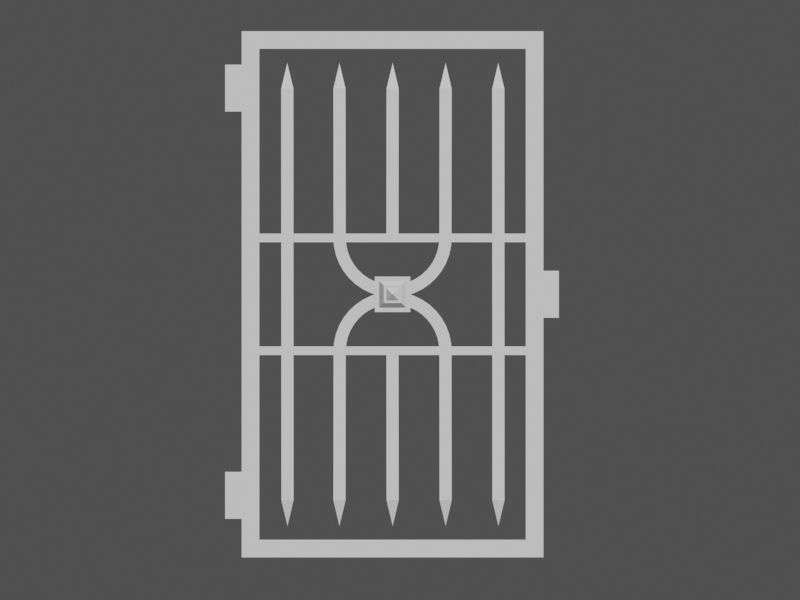 Enclave game -Zurana Hideout GATE Low Poly Free low-poly 3D model_2