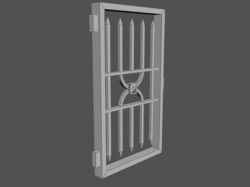 Enclave game -Zurana Hideout GATE Low Poly Free low-poly 3D model_5